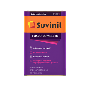Tinta Acrílica Fosco Completo Tomate Seco Suvinil 18L