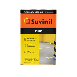 Piso Vermelho Demarcação Suvinil 18L