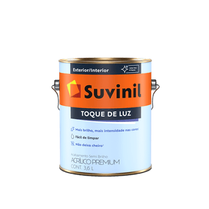 Tinta Acrílica Toque De Luz Branco Neve Suvinil 3,6L