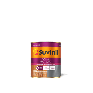 Esmalte Cor e Proteção Branco Acetinado Suvinil 0,9L