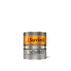 Esmalte Contra Ferrugem Preto Suvinil 0,9L