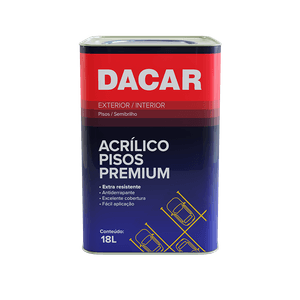 Piso Branco Semi Brilho Dacar 18L