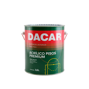 Piso Vermelho Dacar 3,6L
