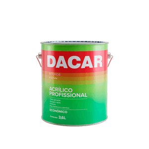 Tinta Acrílica Profissional Branco Dacar 3,6L