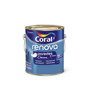 Tinta Acrílica Renova Branco Fosca Coral 3,2L