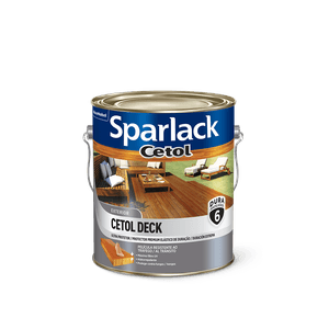 Verniz Cetol Deck Natural Semibrilho Sparlack 3,6L