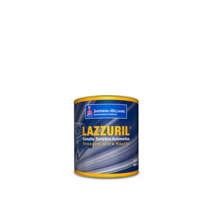 Tinta Esmalte Sintético Rural Preto Chassis Semibrilho Lazzuril 0,9L