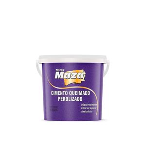 Efeito Cimento Queimado Perolizado Prata Nobre 3kg Maza