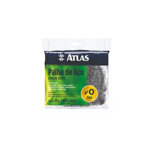 Palha de Aço 25g Nº0 Atlas