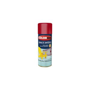 Tinta Spray Esmalte Sintético Vermelho 730 Colorgin