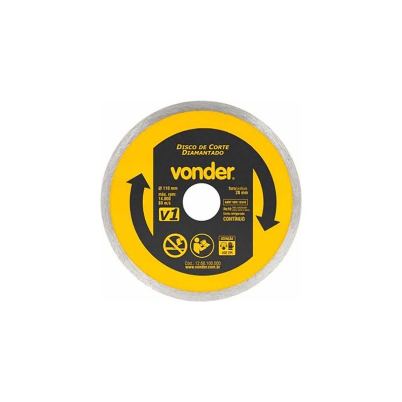Disco-de-Corte-Diamantado-110mm-V1-Furo-de-20mm-Vonder