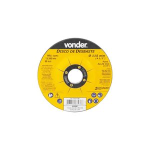 Disco de Desbaste 115mmx6,4mmx22,2 mm DBV Vonder