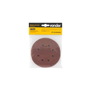 Disco de Lixa 240 Grão Lixadeira LRV 430 10 unidades Vonder