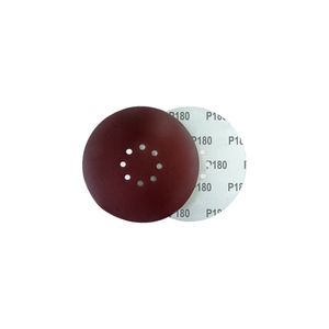 Disco de Lixa 180 Grão 225mm 8 Furos 5 Peças Nauber