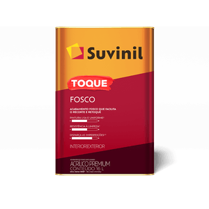 Tinta Acrílica Toque Fosco Branco Neve Suvinil 16L