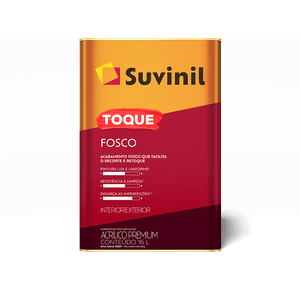 Tinta Acrílica Toque Fosco Gelo Suvinil 16L