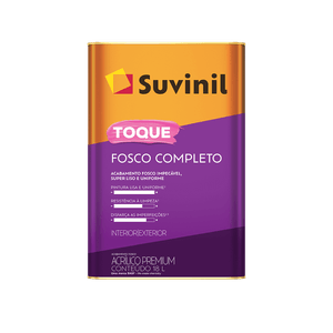 Tinta Acrílica Toque Fosco Completo Granito Nobre Suvinil 18L