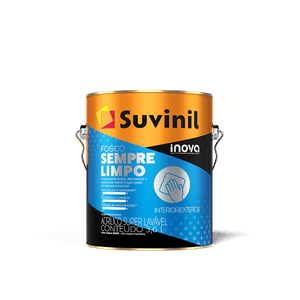 Tinta Acrílica Sempre Limpo Fosco Branco Neve Suvinil 3,6L
