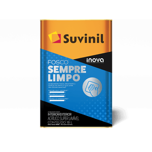 Tinta Acrílica Sempre Limpo Fosco Elefante Suvinil 18L