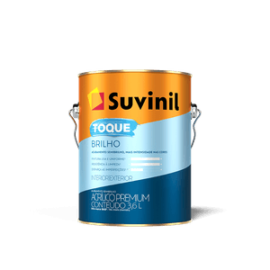 Tinta Acrílica Toque Brilho Algodão Egípcio Suvinil 3,6L
