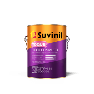 Tinta Acrílica Toque Fosco Completo Névoa Intensa Suvinil 3,6L