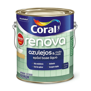 Tinta Epóxi Wandepoxy Base Água Branco Acetinado Coral 3,6L