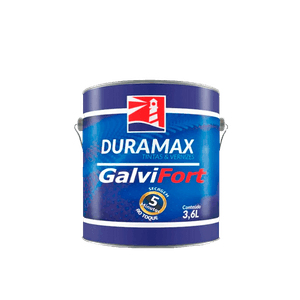 Tinta Esmalte Dupla Função Galvifort Cinza Platina Brilhante Duramax 3,6L