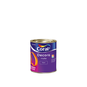 Tinta Decora Matte Marrom Queimado Coral 0,8L